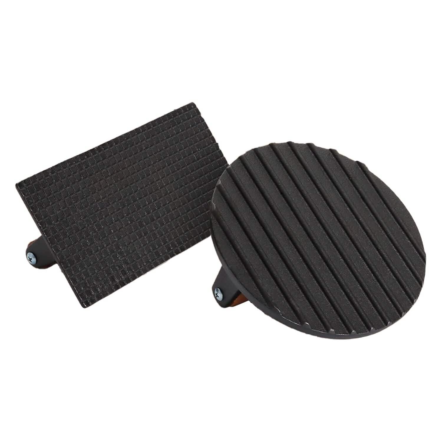 2-Pieces: Cast Iron Grill Press Pre-Seasoned Steak Weights Smash Burger Press