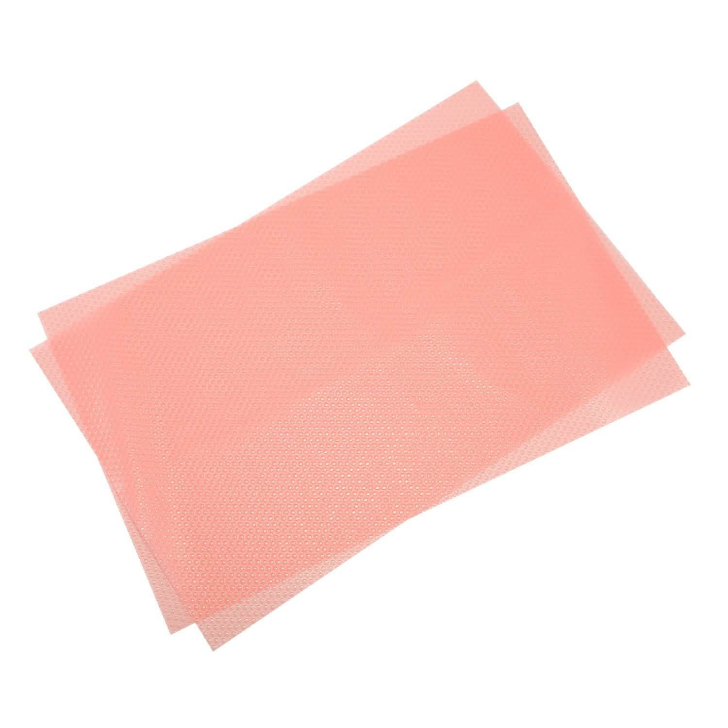 2 pièces : Tapis de réfrigérateur faciles à nettoyer