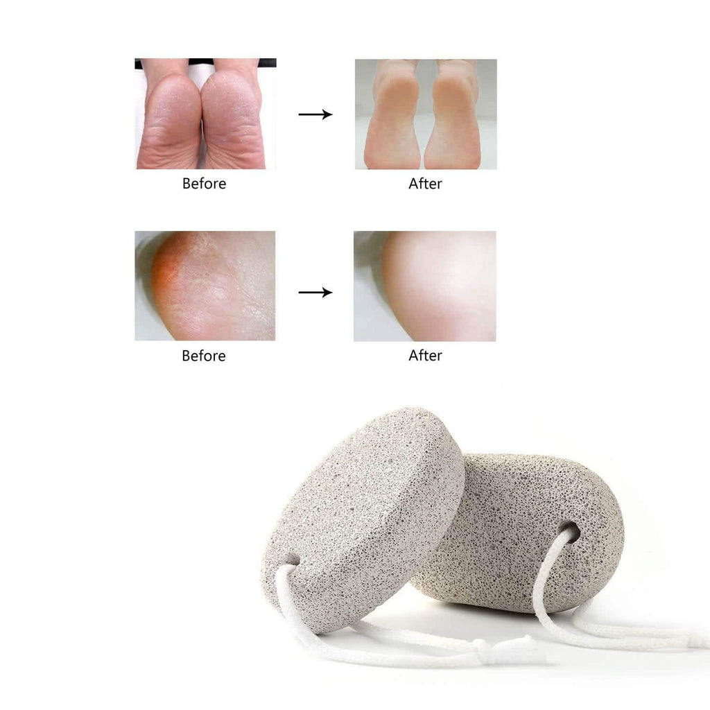 2-Pieces: Natural Pumice Stone