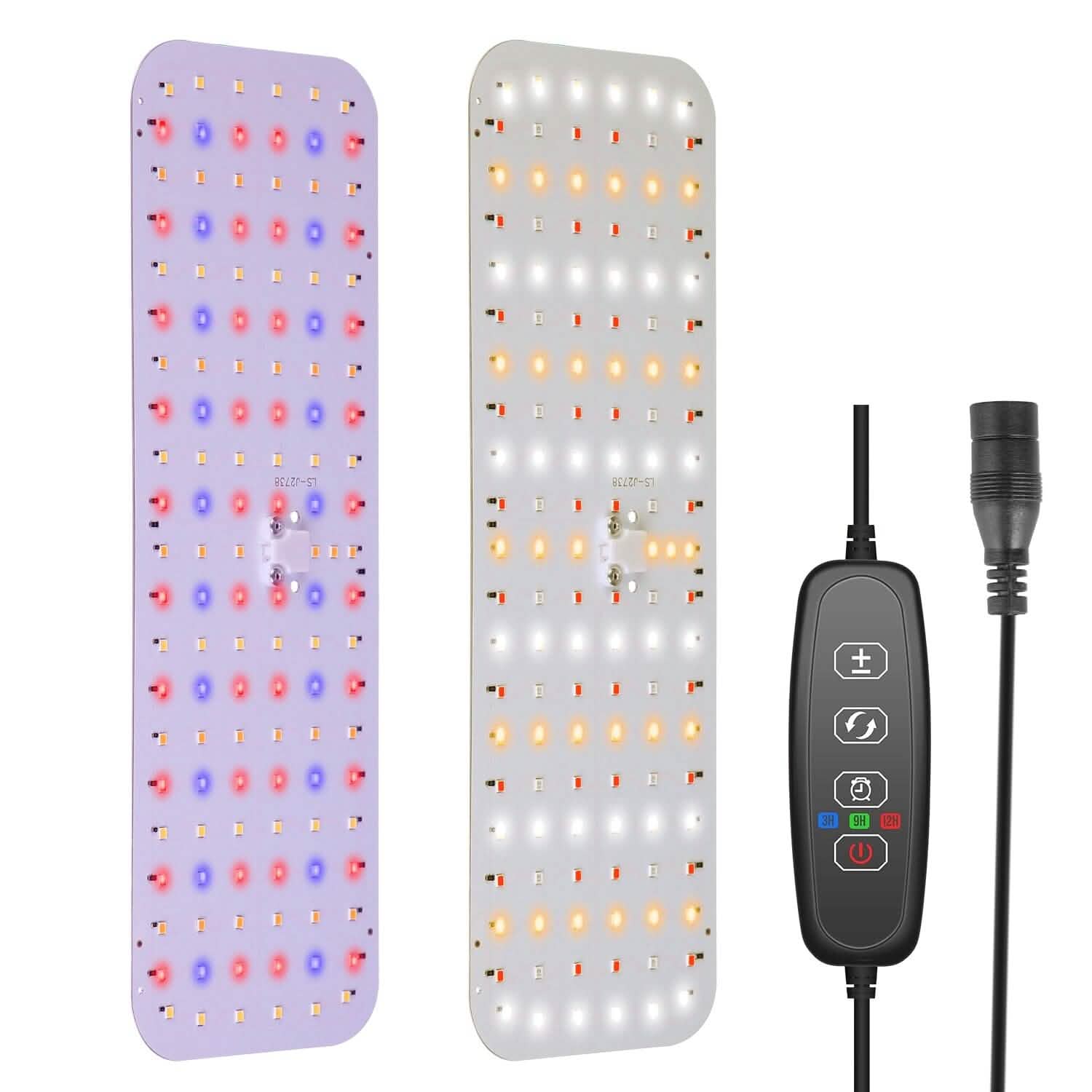 2個セット：超薄型LED植物育成ライト 126LED搭載 室内植物用