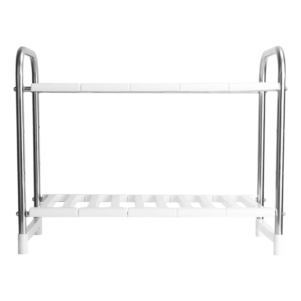 Organisateur d'évier à 2 étages, support de rangement rétractable pour cuisine
