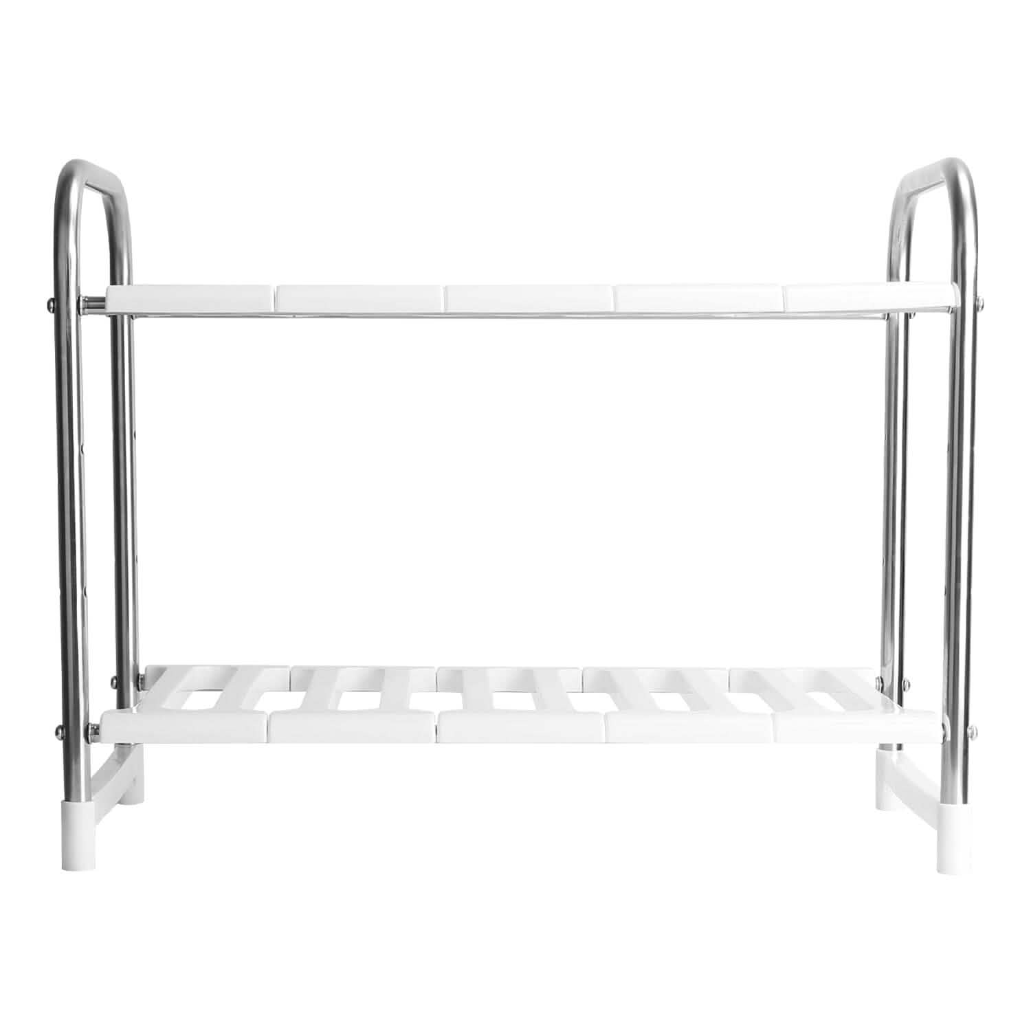 Organisateur d'évier à 2 étages, support de rangement rétractable pour cuisine