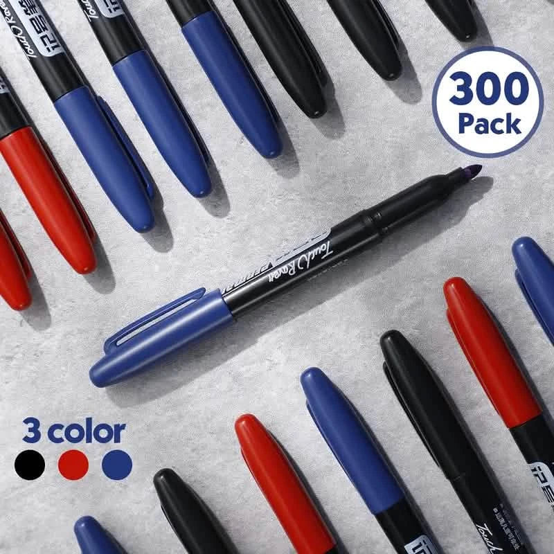 Paquet de 20 : Ensemble de fournitures scolaires, marqueur fin et imperméable