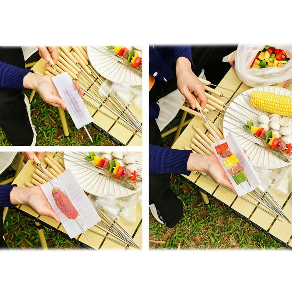 20 pièces : Brochettes pour barbecue