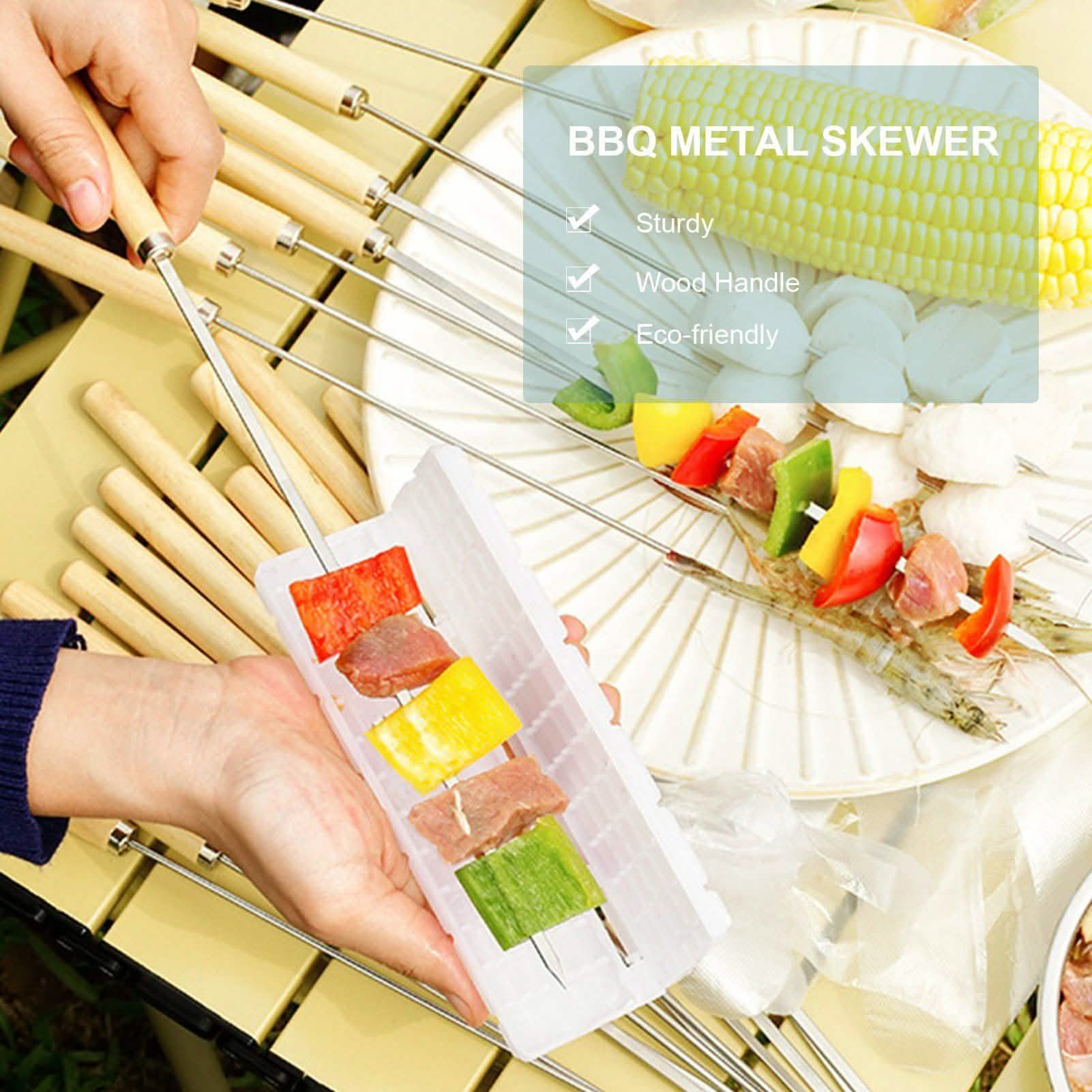 20 pièces : Brochettes pour barbecue
