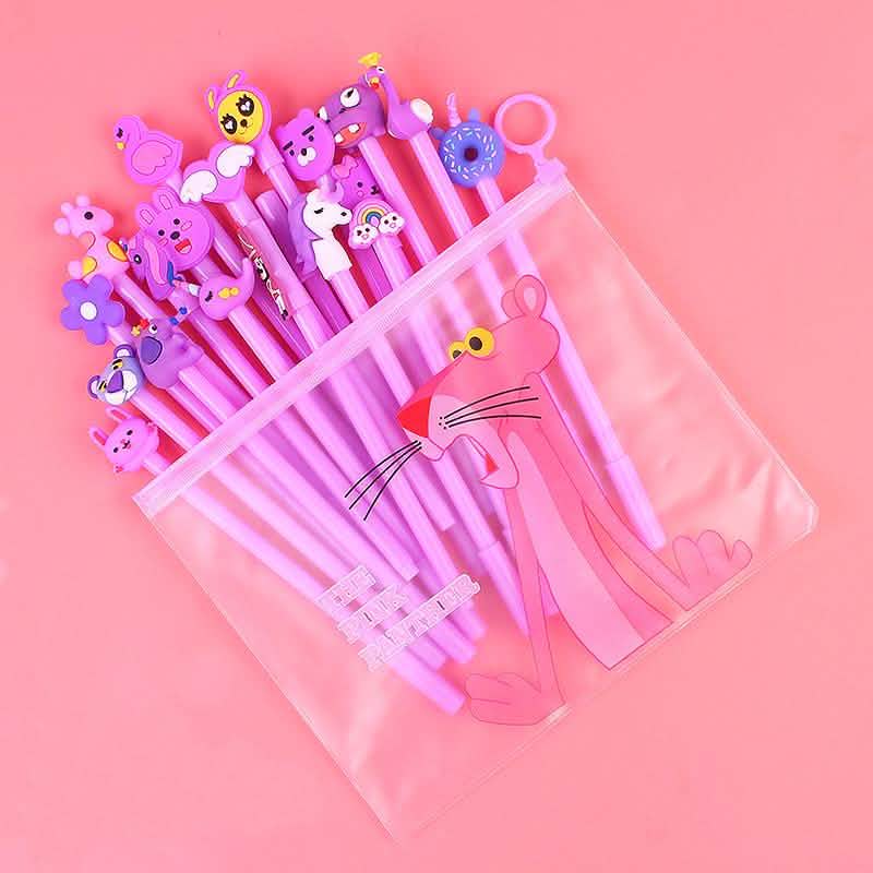 Lot de 20 : Adorable ensemble de stylos gel cartoon
