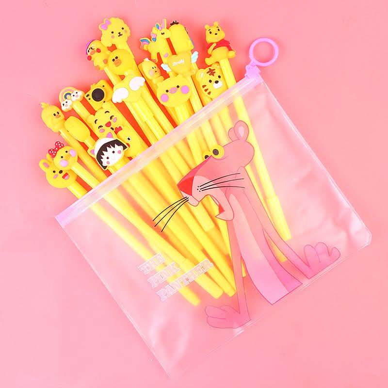 Lot de 20 : Adorable ensemble de stylos gel cartoon