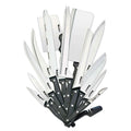 20-Piece: Ronco Full-Tang Handle Professional Kitchen Knife Set