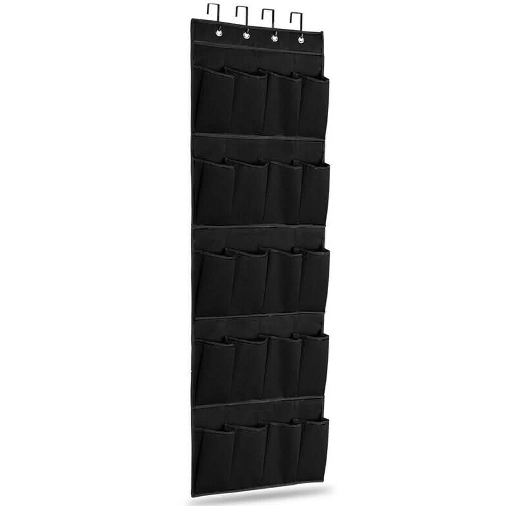 20 pochettes : Organiseur de chaussures de porte
