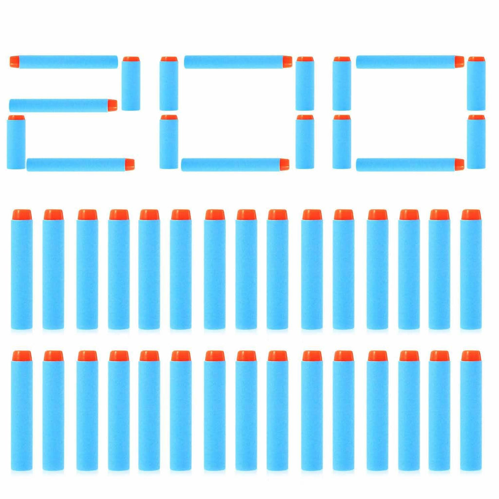 200-Pieces: Compatible Darts Refill for Nerf N-Strike Elite Series