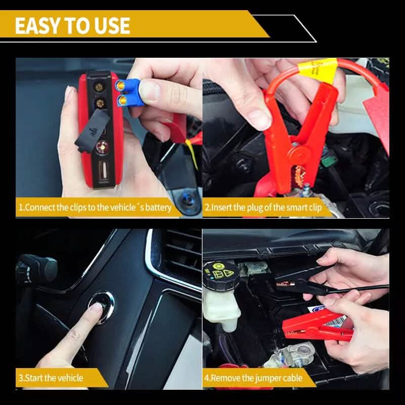 Démarreur de voiture portable 20000mAh Chargeur de batterie de voiture