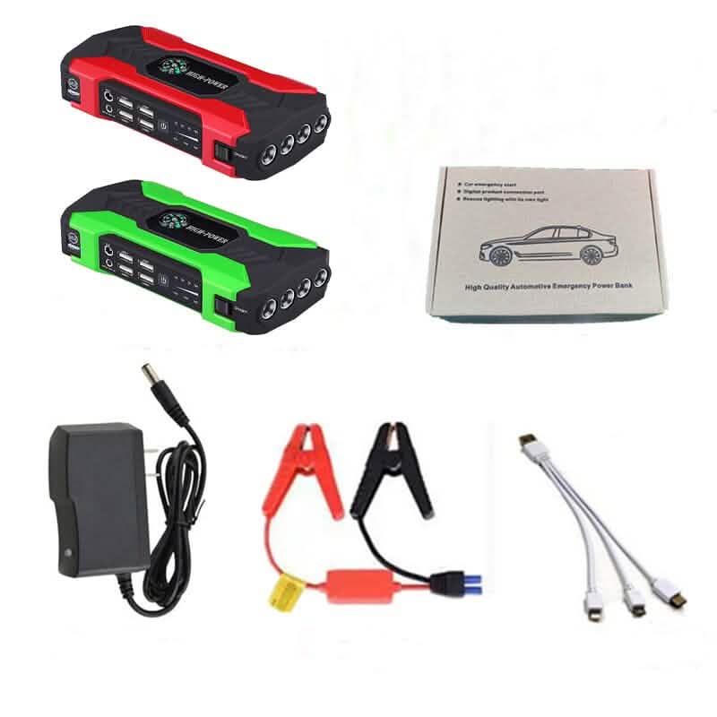 20000mAh Car Jump Starter Power Bank 200-600A Portable Charger Car Booster