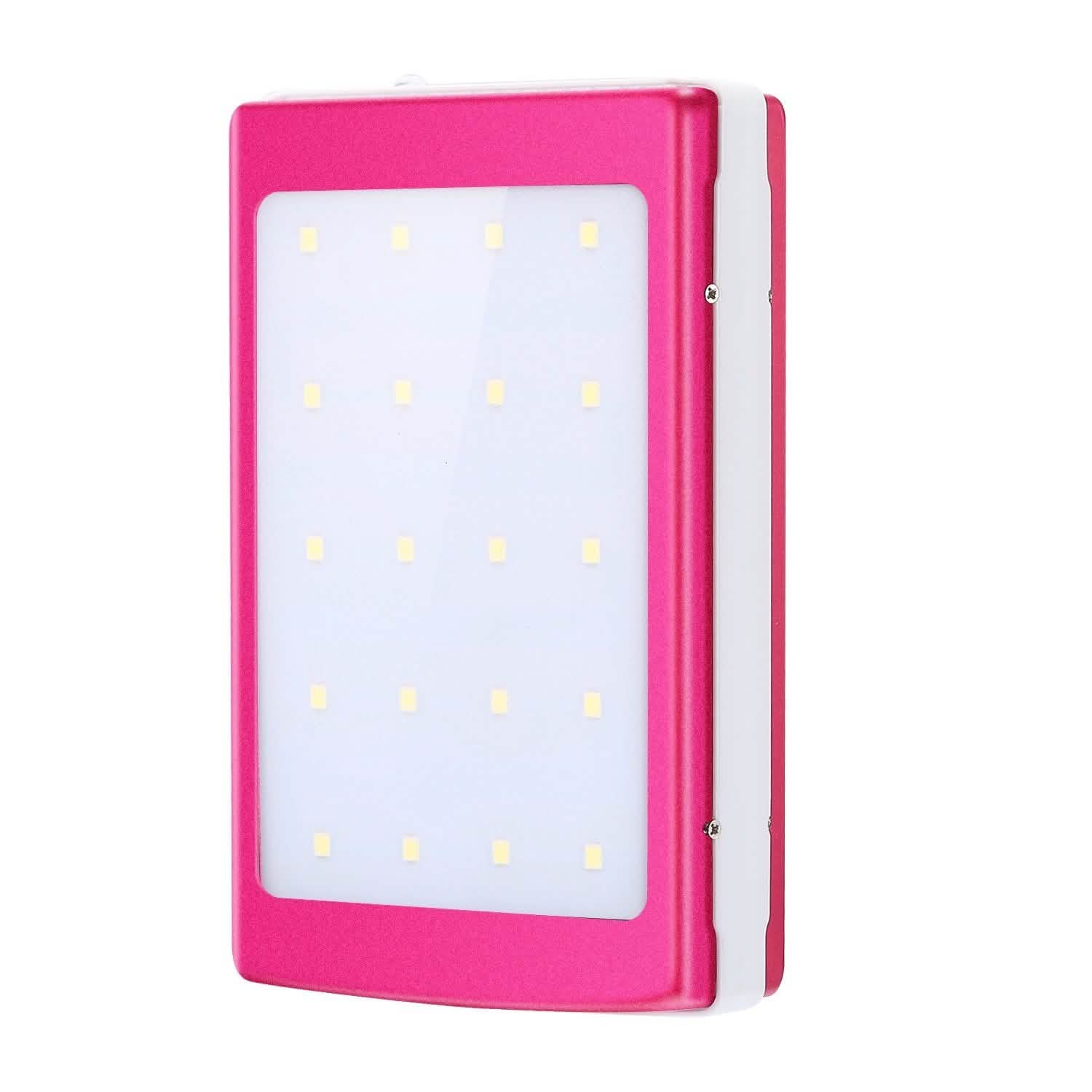 Batterie externe solaire 20 000 mAh