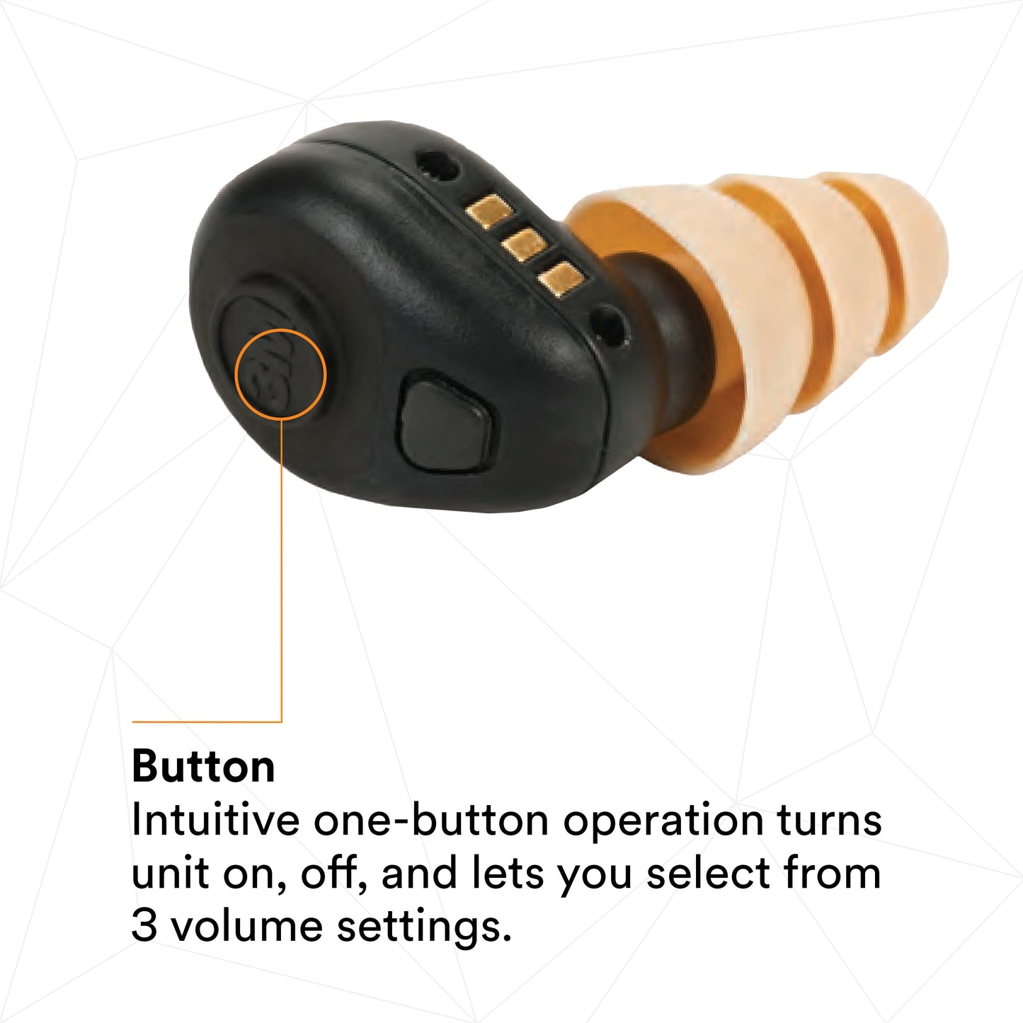 Peltor TEP-100 - Peltor Hearing Protection Tactical Earbuds
