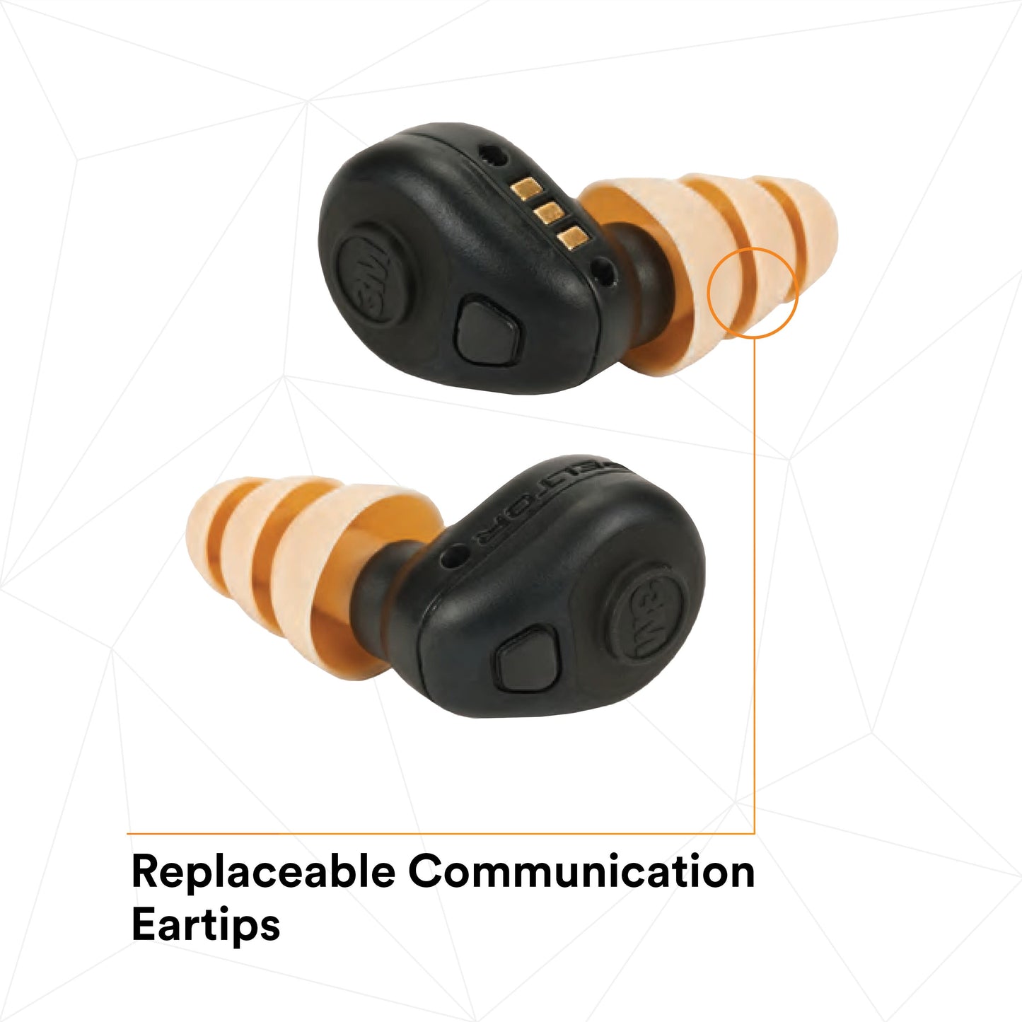 Peltor TEP-100 - Peltor Hearing Protection Tactical Earbuds