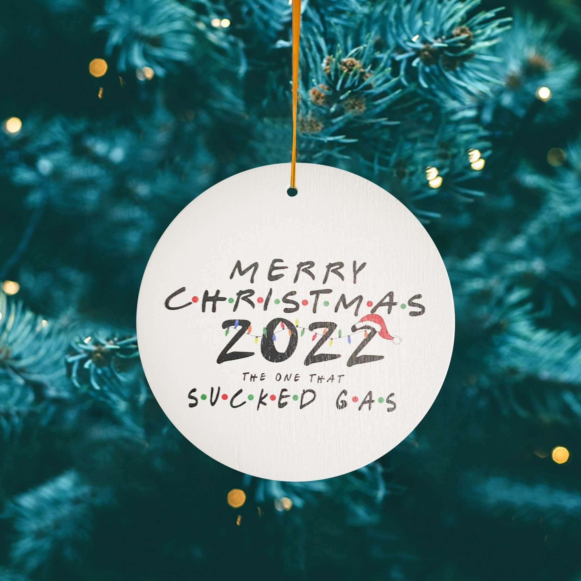 Ornement de Noël et décorations suspendues souvenir 2022