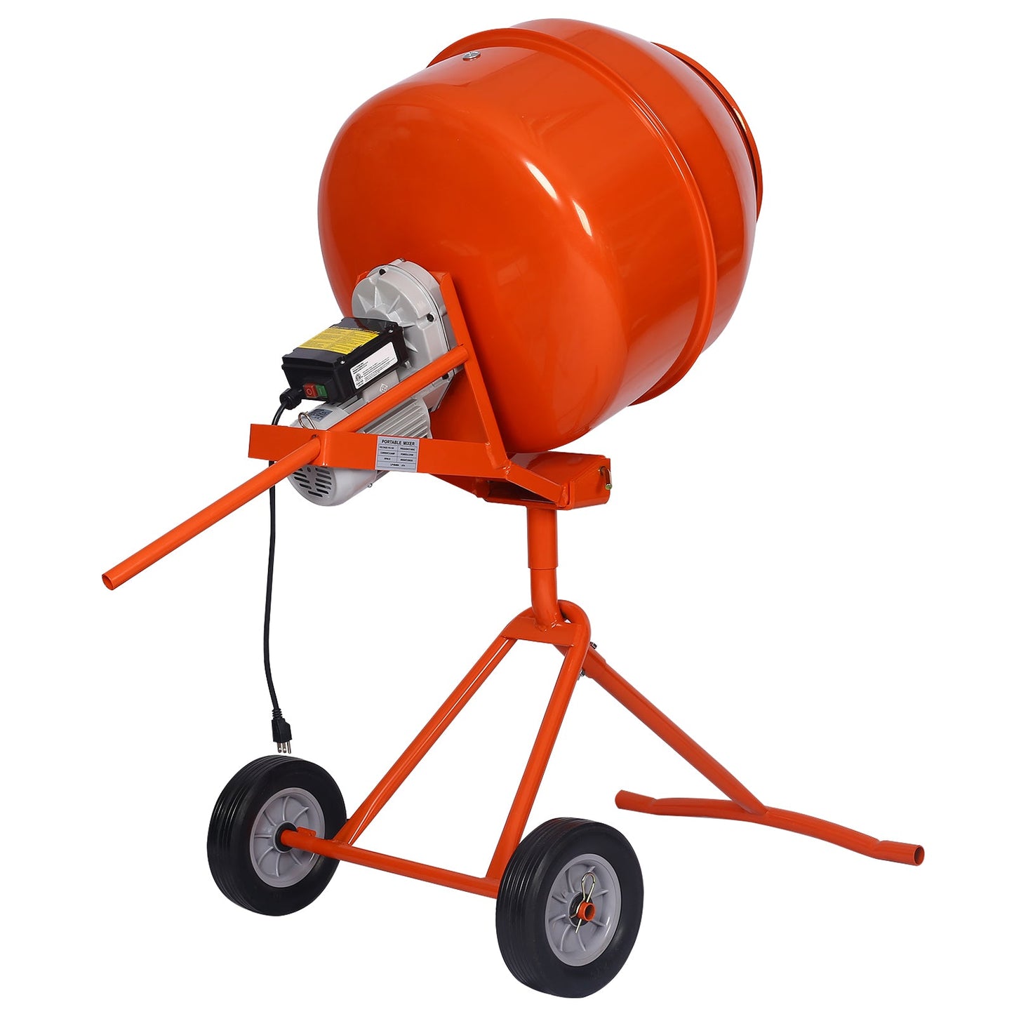 5.0 Cu. Ft. Portable Concrete Mixer