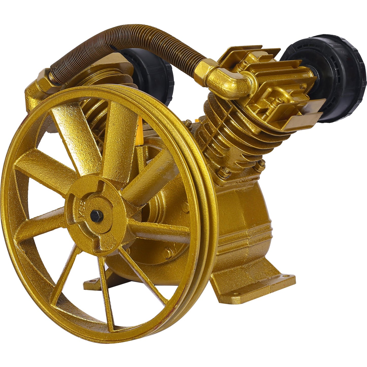 5.5HP Air Compressor Pump Head 21CFM, 115 PSI V-Type Dual-Cylinder