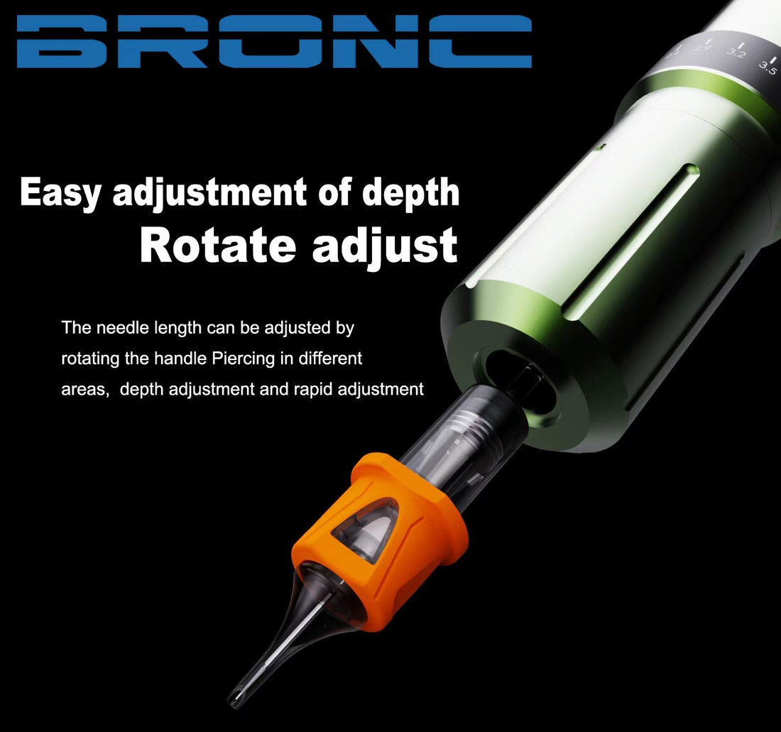 Stylo rotatif sans fil réglable BRONC Max V12 2024