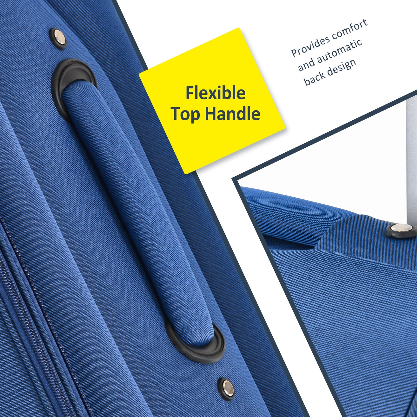 Softside Luggage Expandable 3 Piece Set