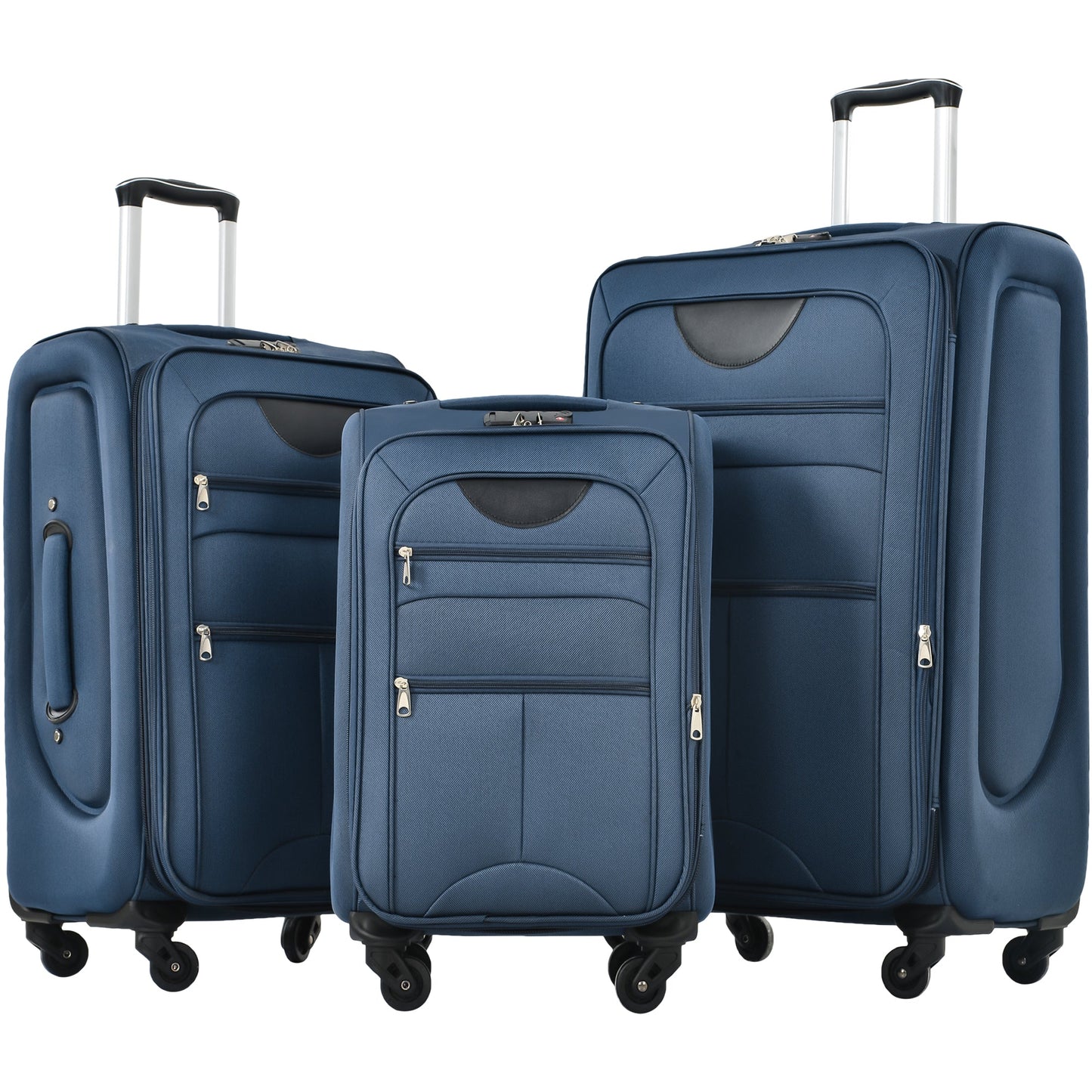 Softside Luggage Expandable 3 Piece Set