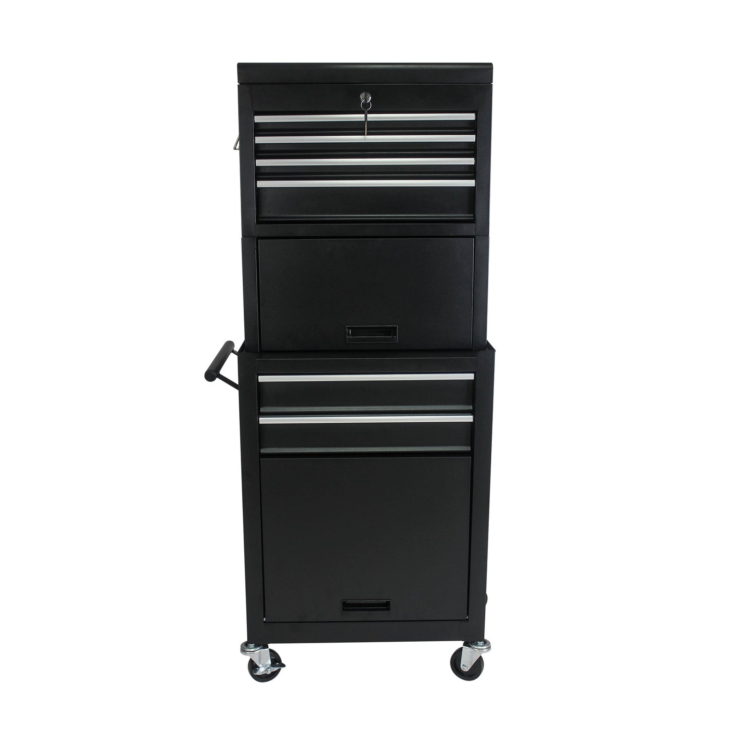 Tool Cabinet on Wheels - 6-Drawer Lockable Rolling Tool Chest