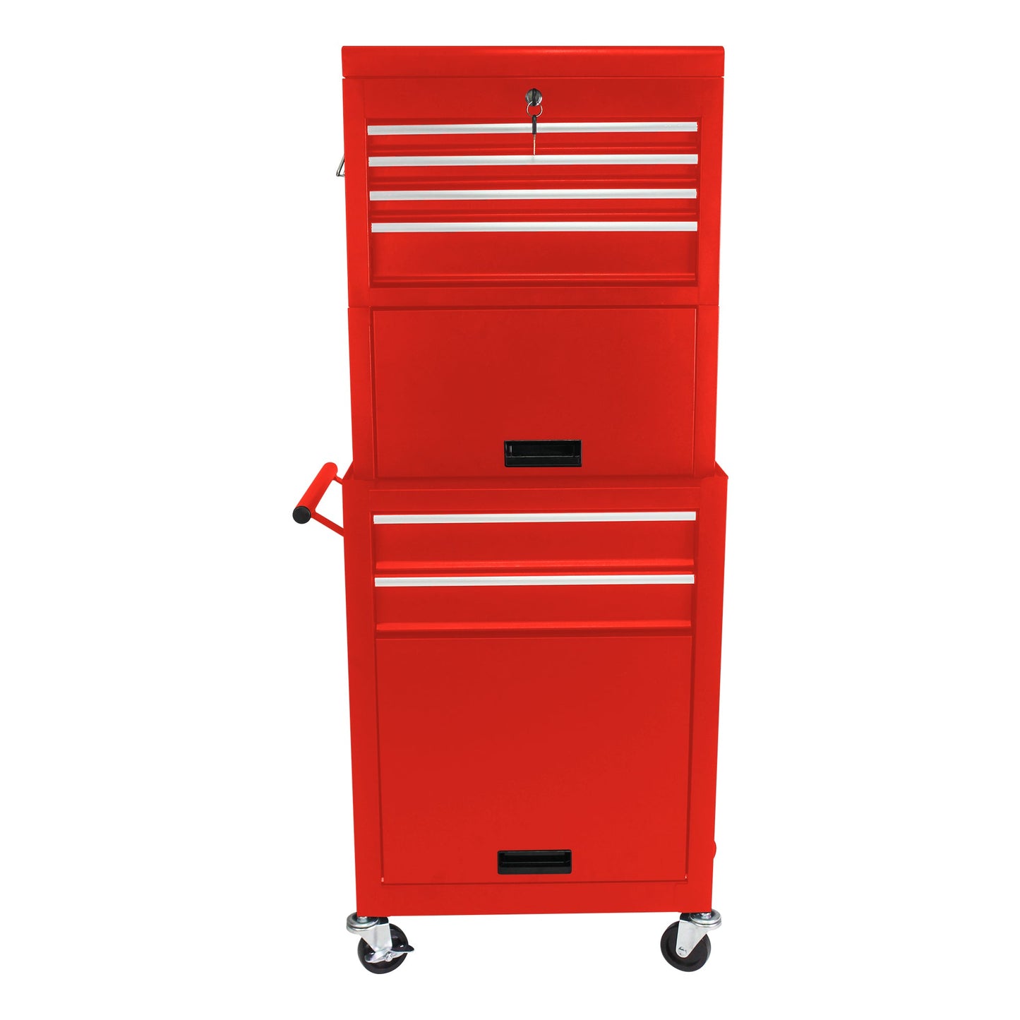 Tool Cabinet on Wheels - 6-Drawer Lockable Rolling Tool Chest