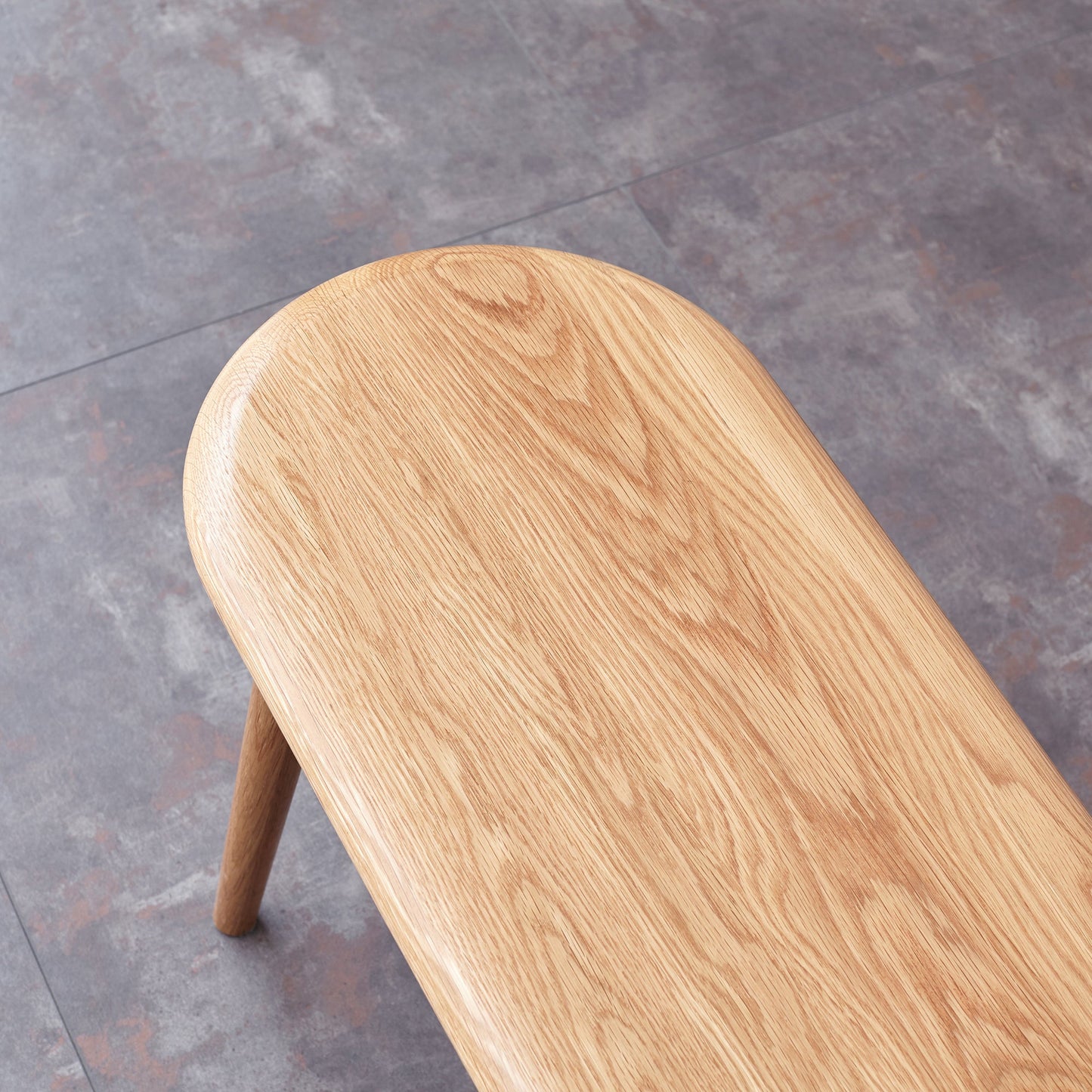 Natural Solid Oak Wood Dining Bench