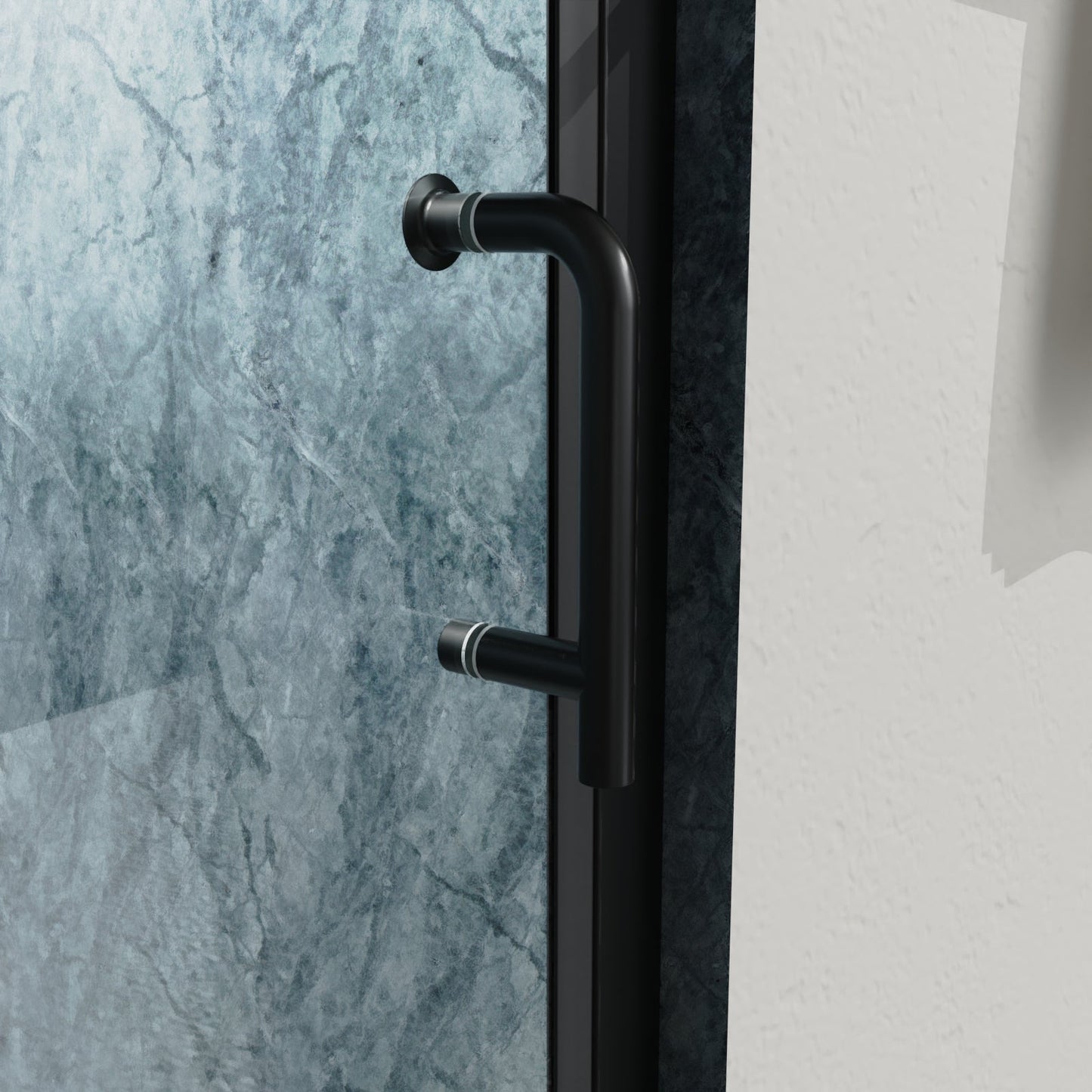Bi-Fold Semi-Frameless Shower Doors