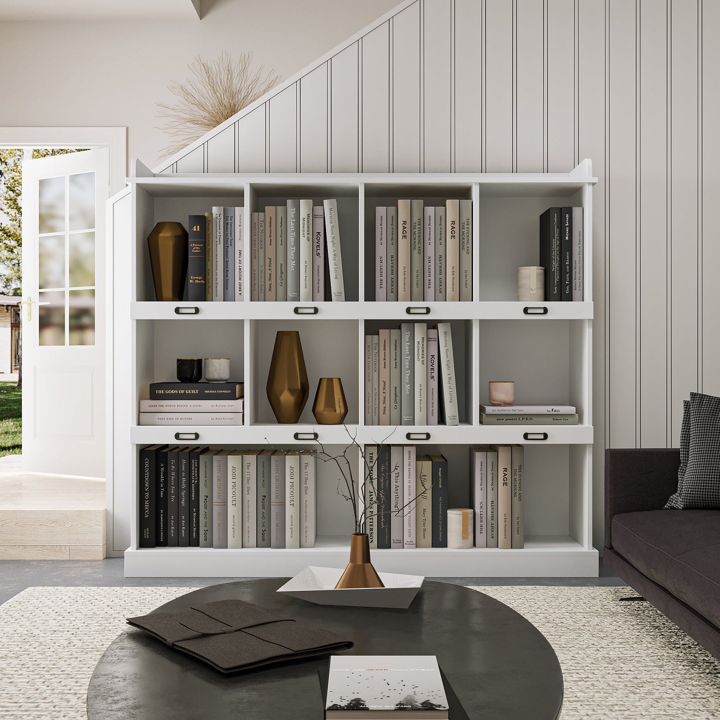 10-Shelf Bookcase