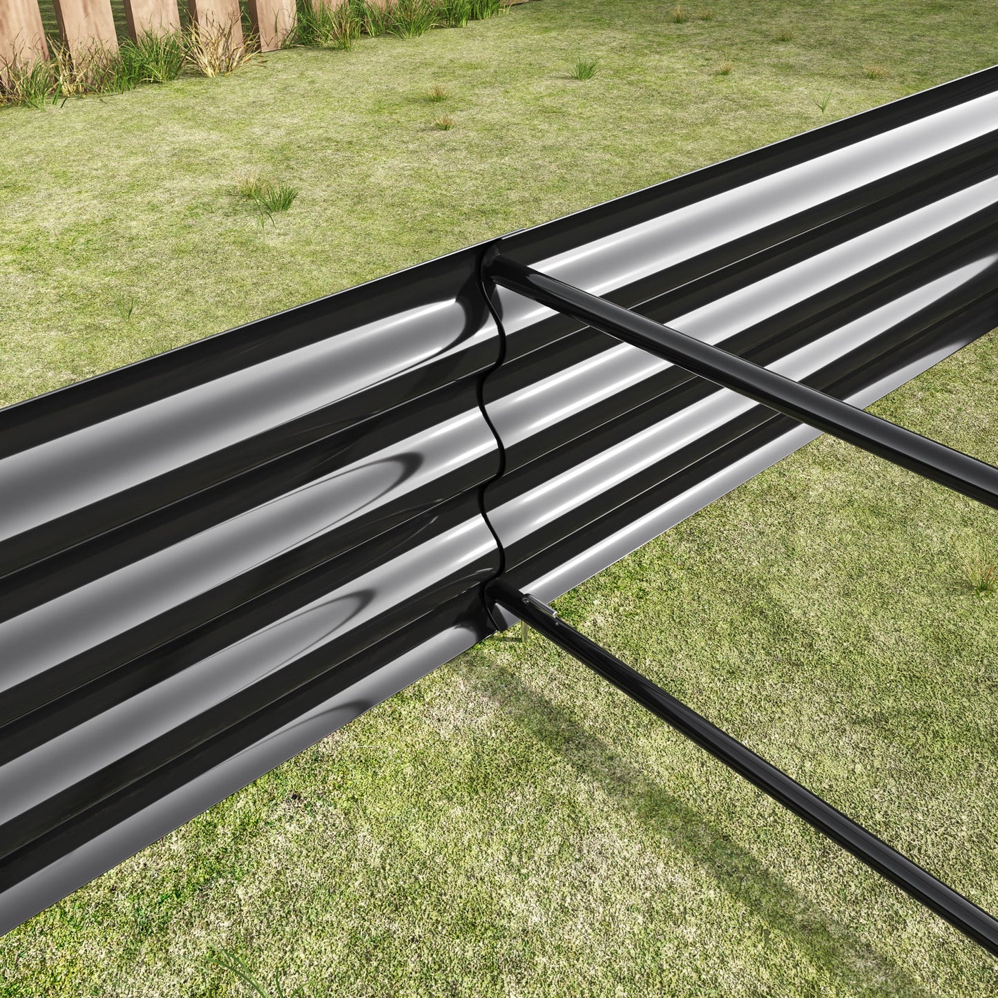 Raised Garden Bed Kit - Metal Raised Bed