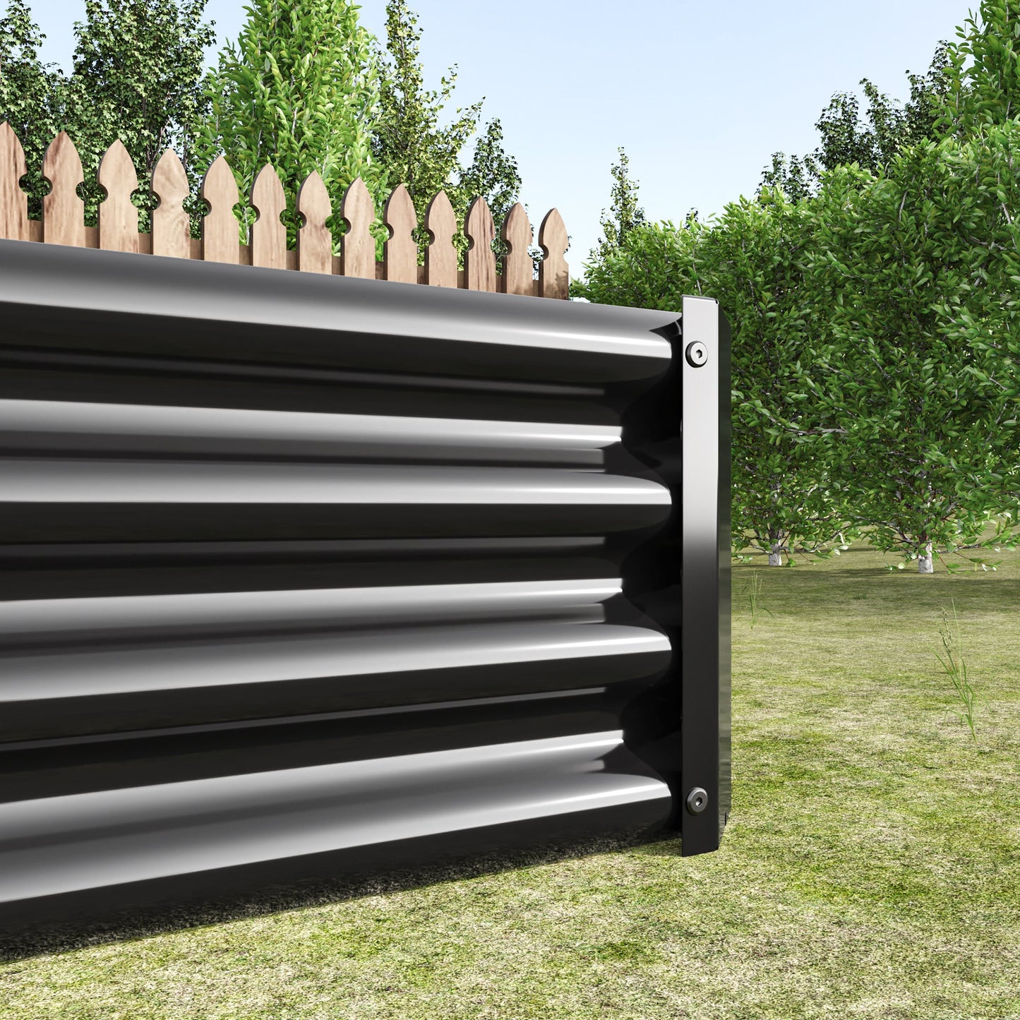 Raised Garden Bed Kit - Metal Raised Bed