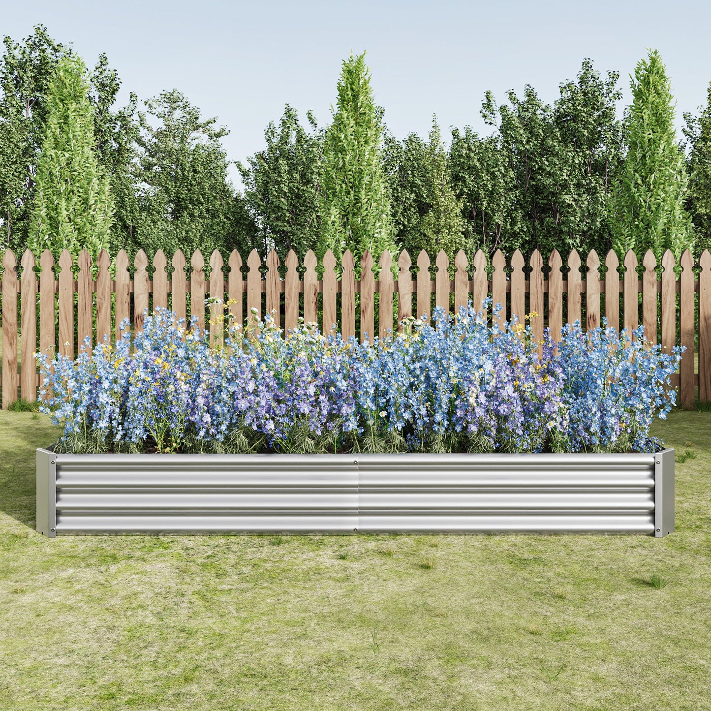 Raised Garden Bed Kit - Metal Raised Bed