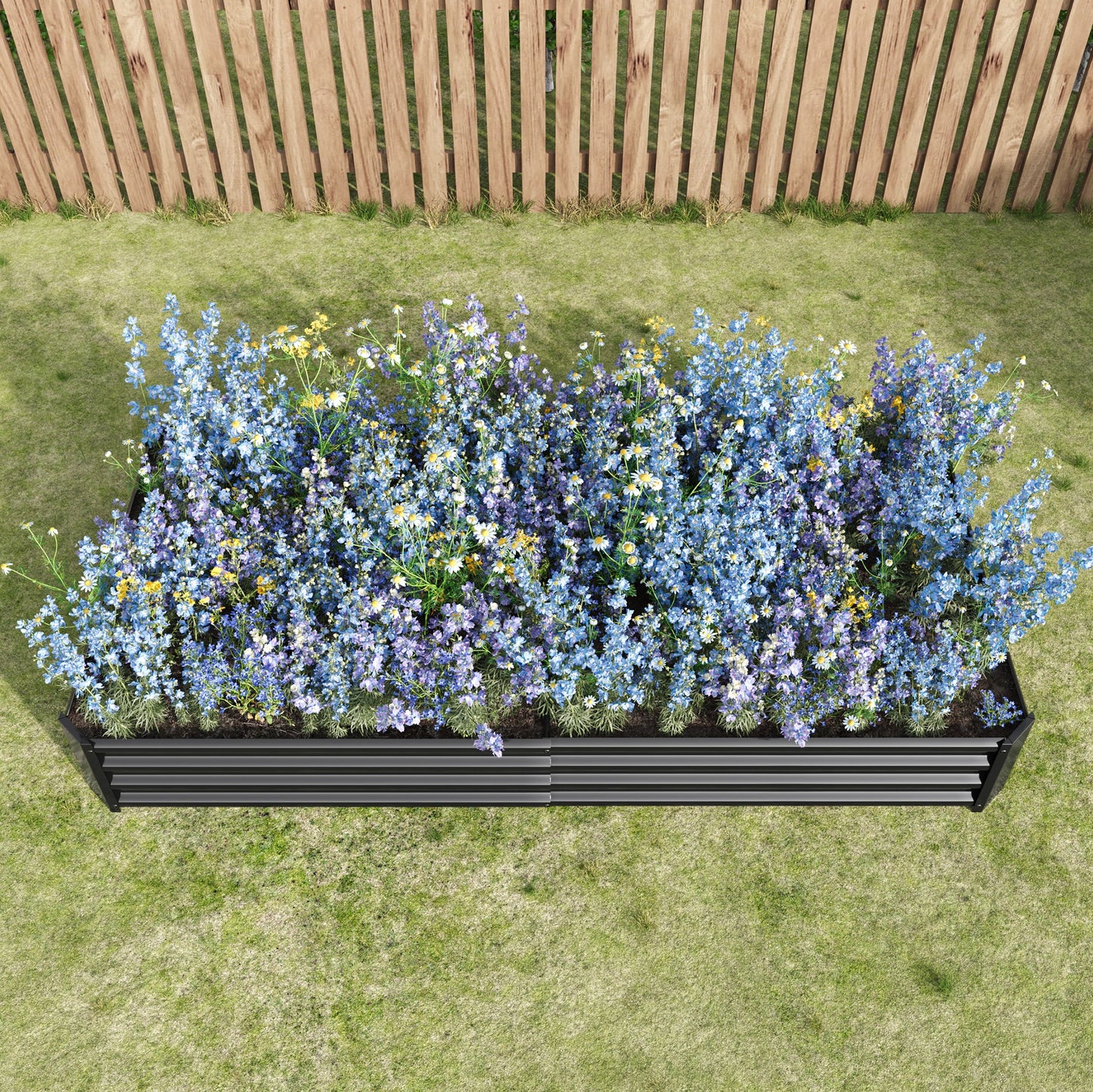 Raised Garden Bed Kit - Metal Raised Bed