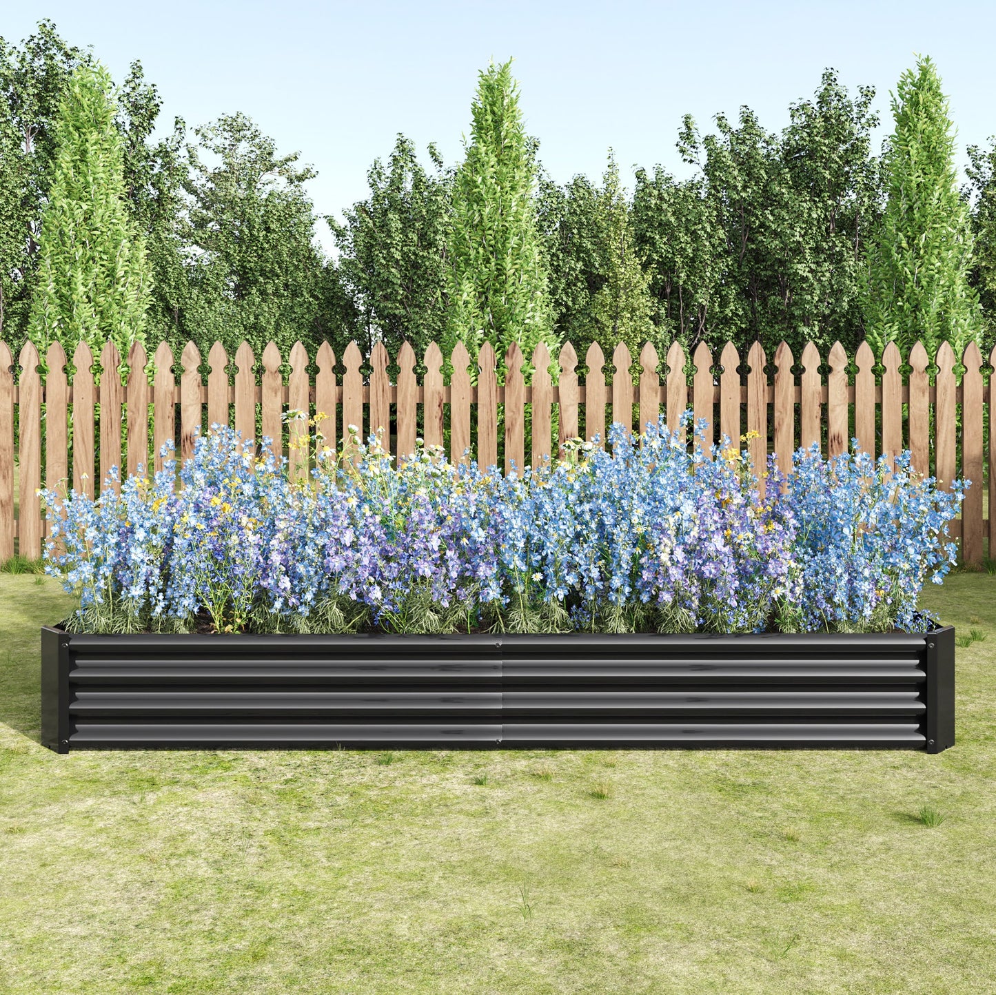 Raised Garden Bed Kit - Metal Raised Bed