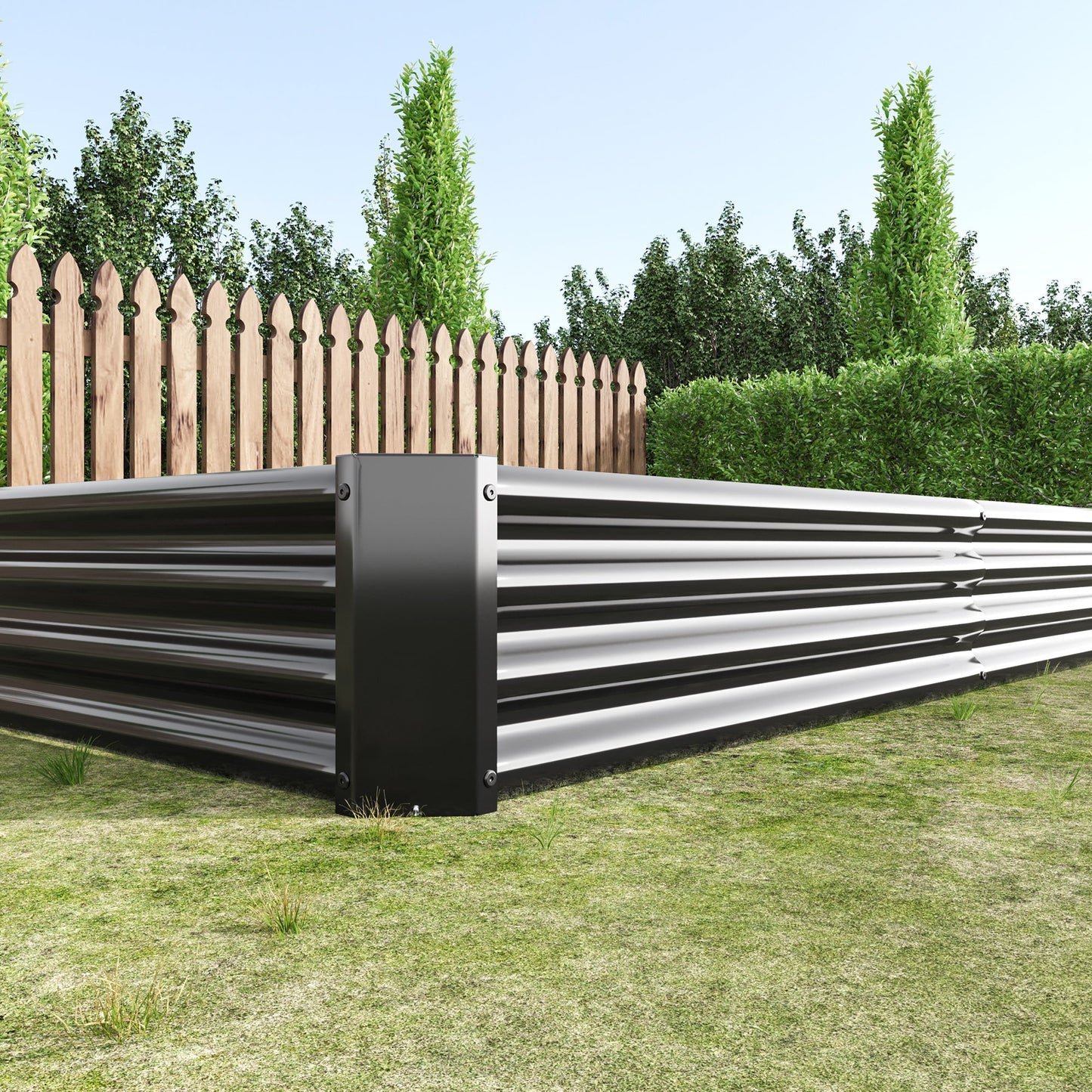 Raised Garden Bed Kit - Metal Raised Bed