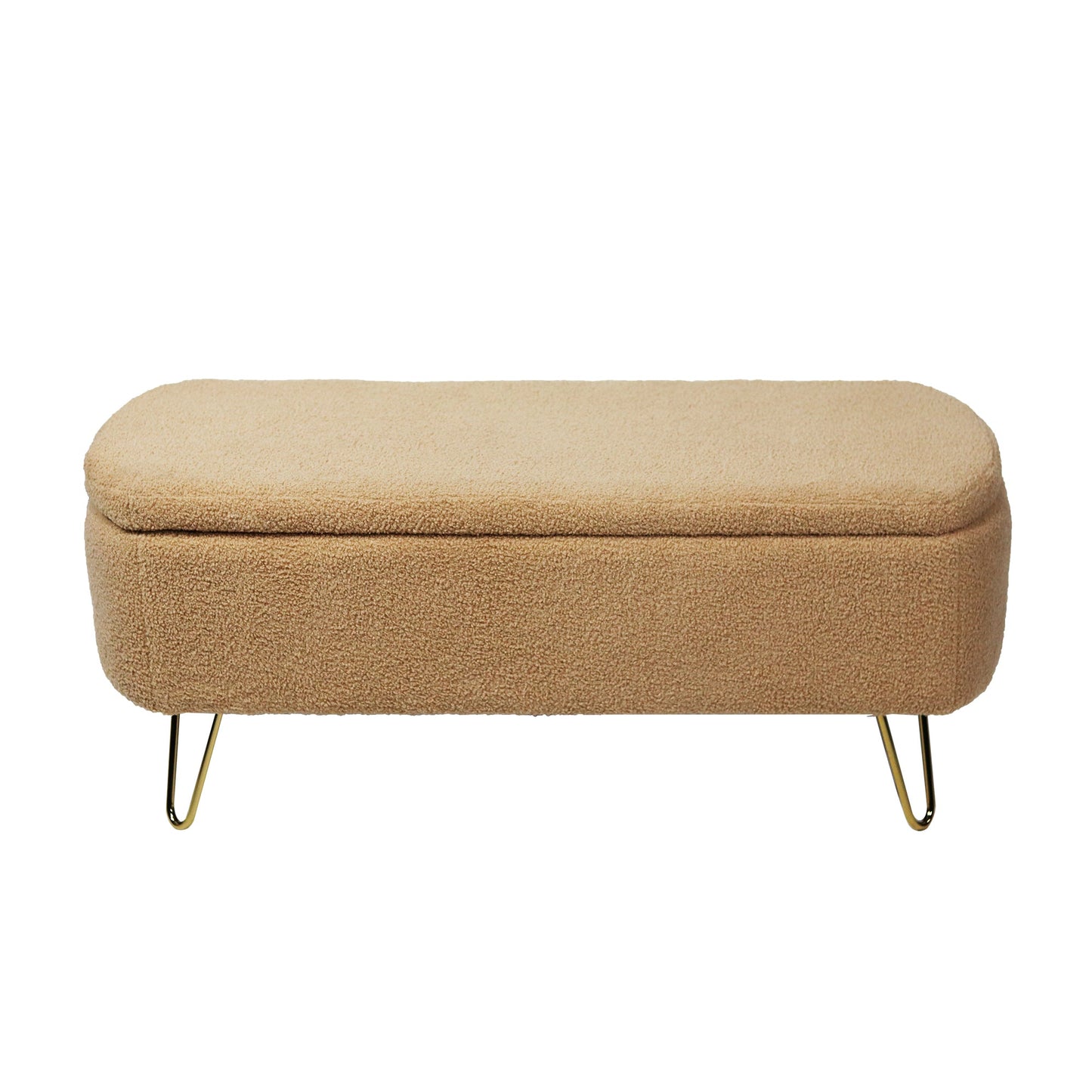 Camel Storage Ottoman Bench for End of Bed