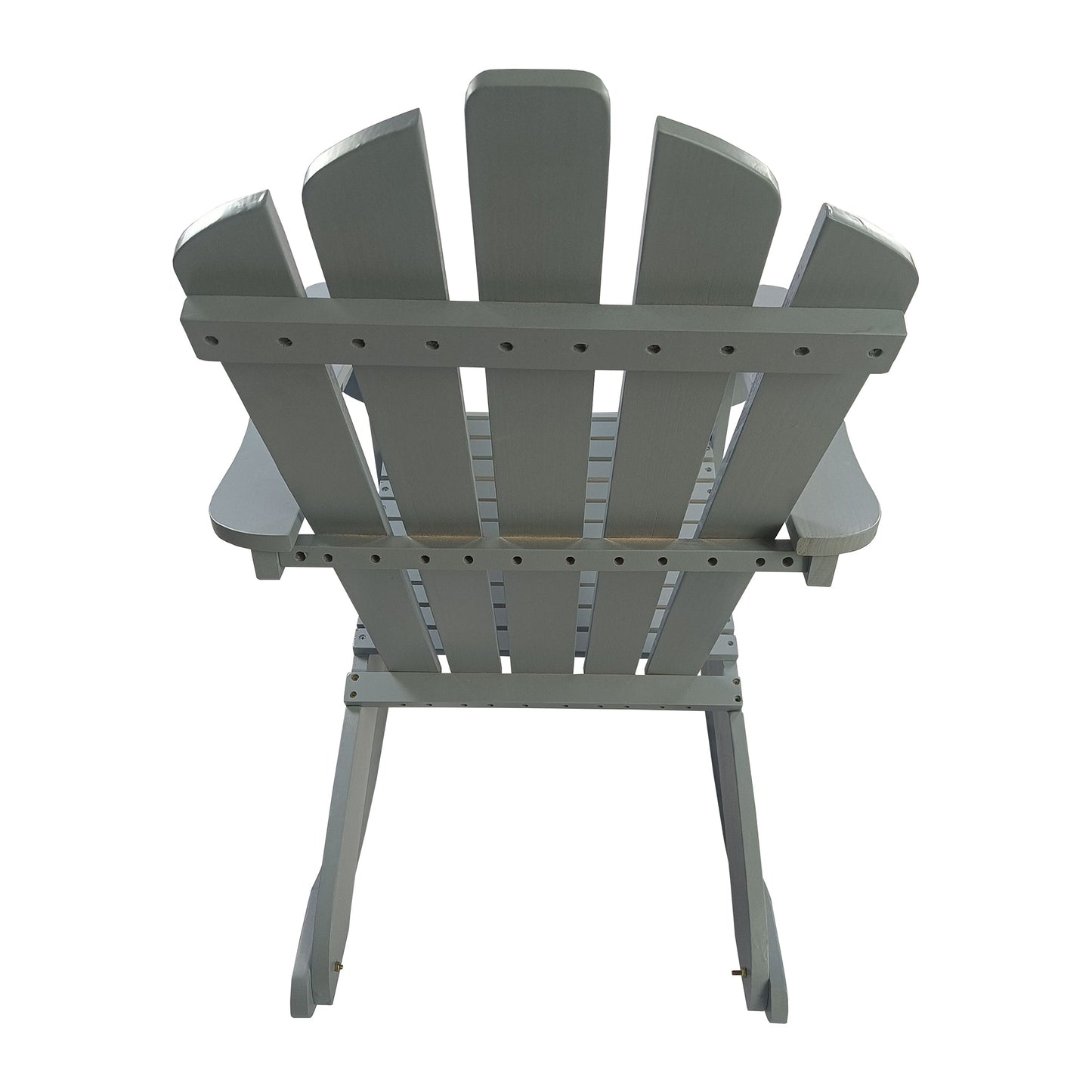 Reclining Wooden Outdoor Rocking Adirondack Chair