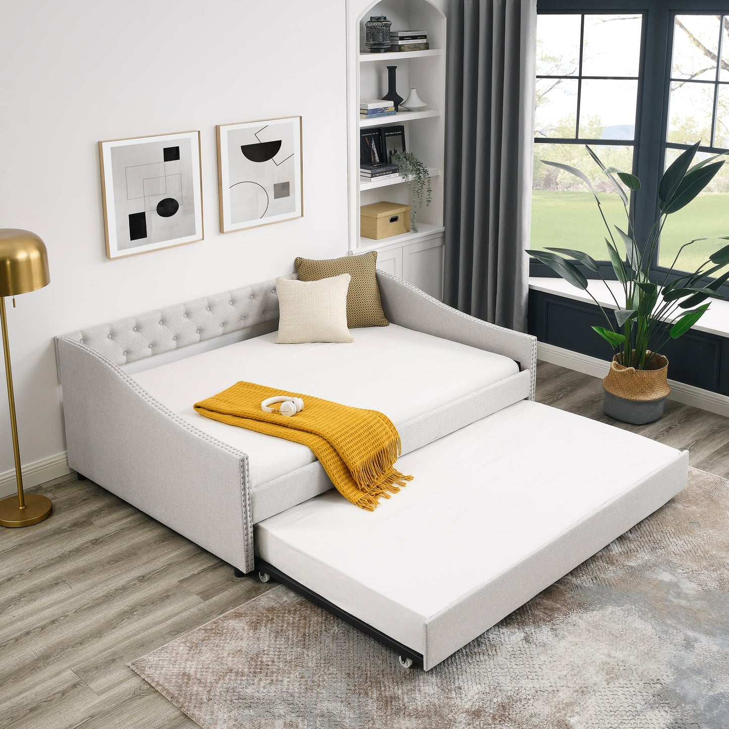 Full Size Daybed with Twin Size Trundle