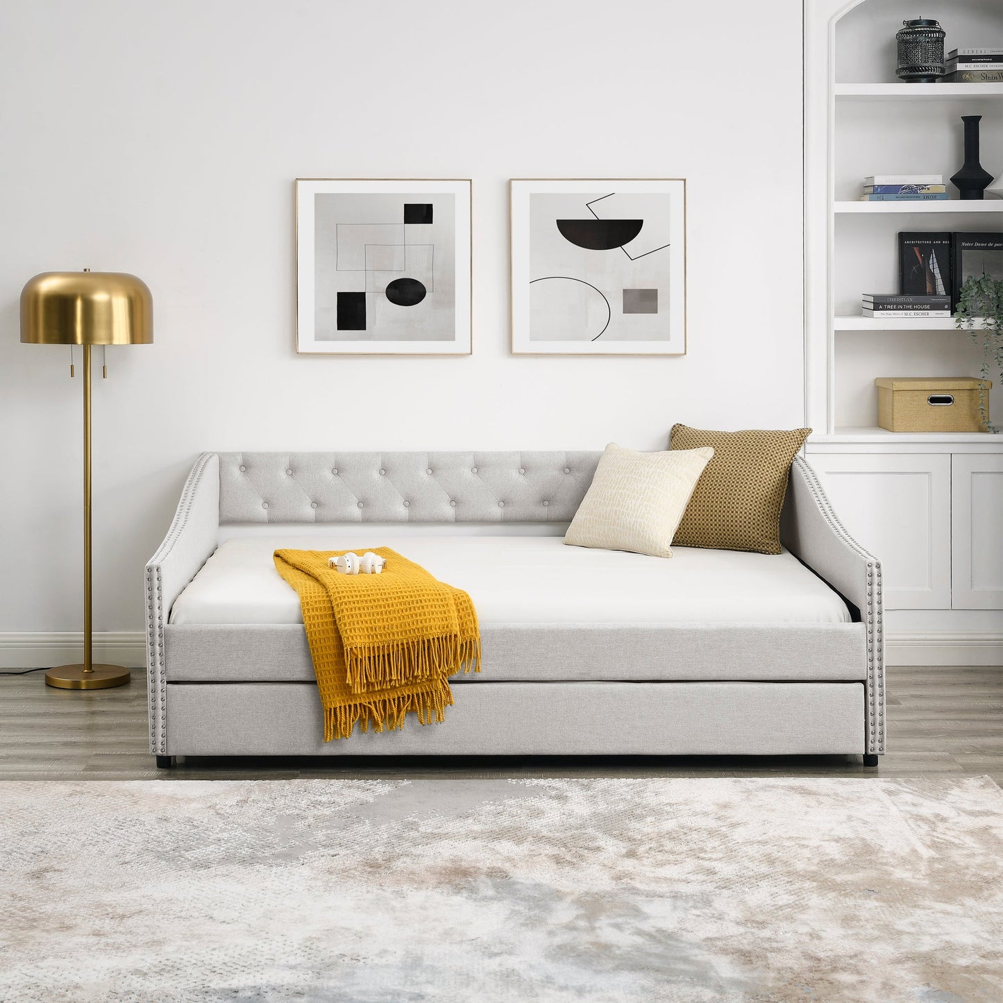 Full Size Daybed with Twin Size Trundle