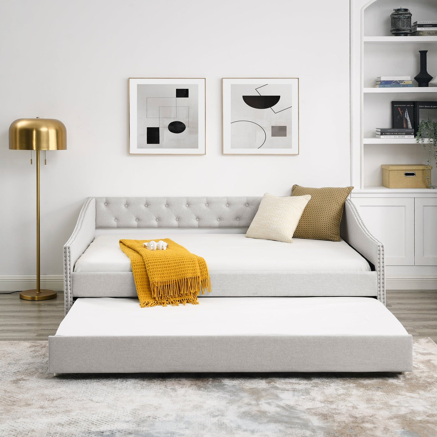 Full Size Daybed with Twin Size Trundle
