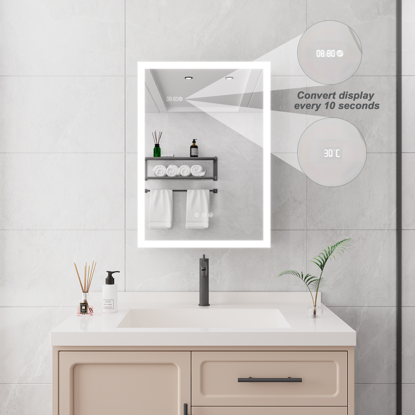 Bathroom Medicine Cabinet with Lights