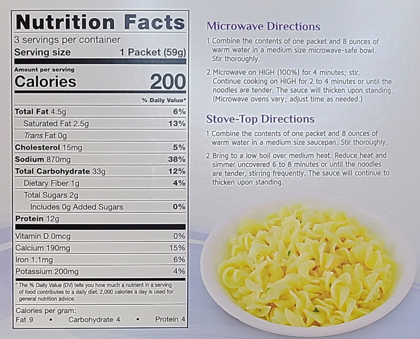 Pasta Alfredo