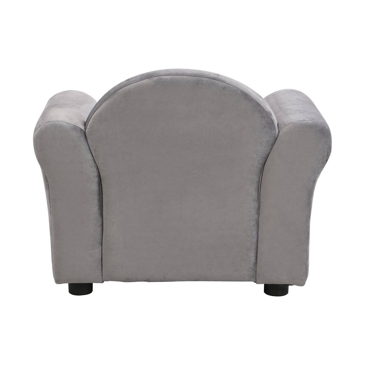 Kids Upholstered Chair with Ottoman
