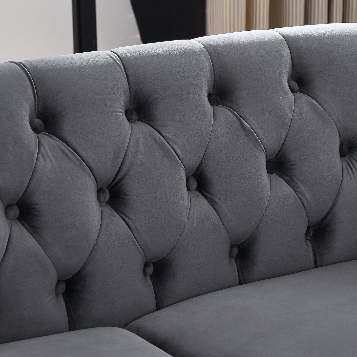 58.8" Chesterfield Sofa