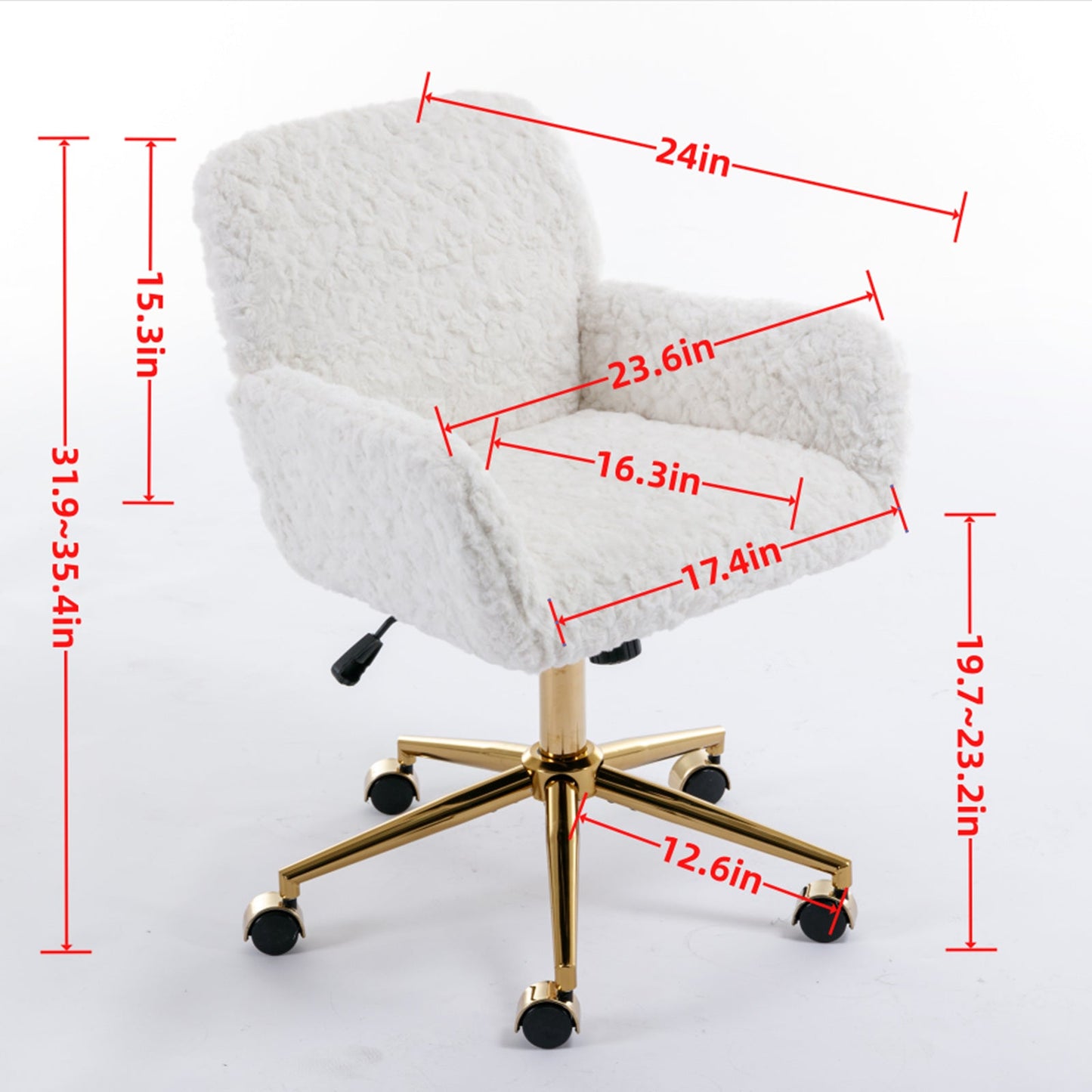 A&A Furniture Office Chair - Violet