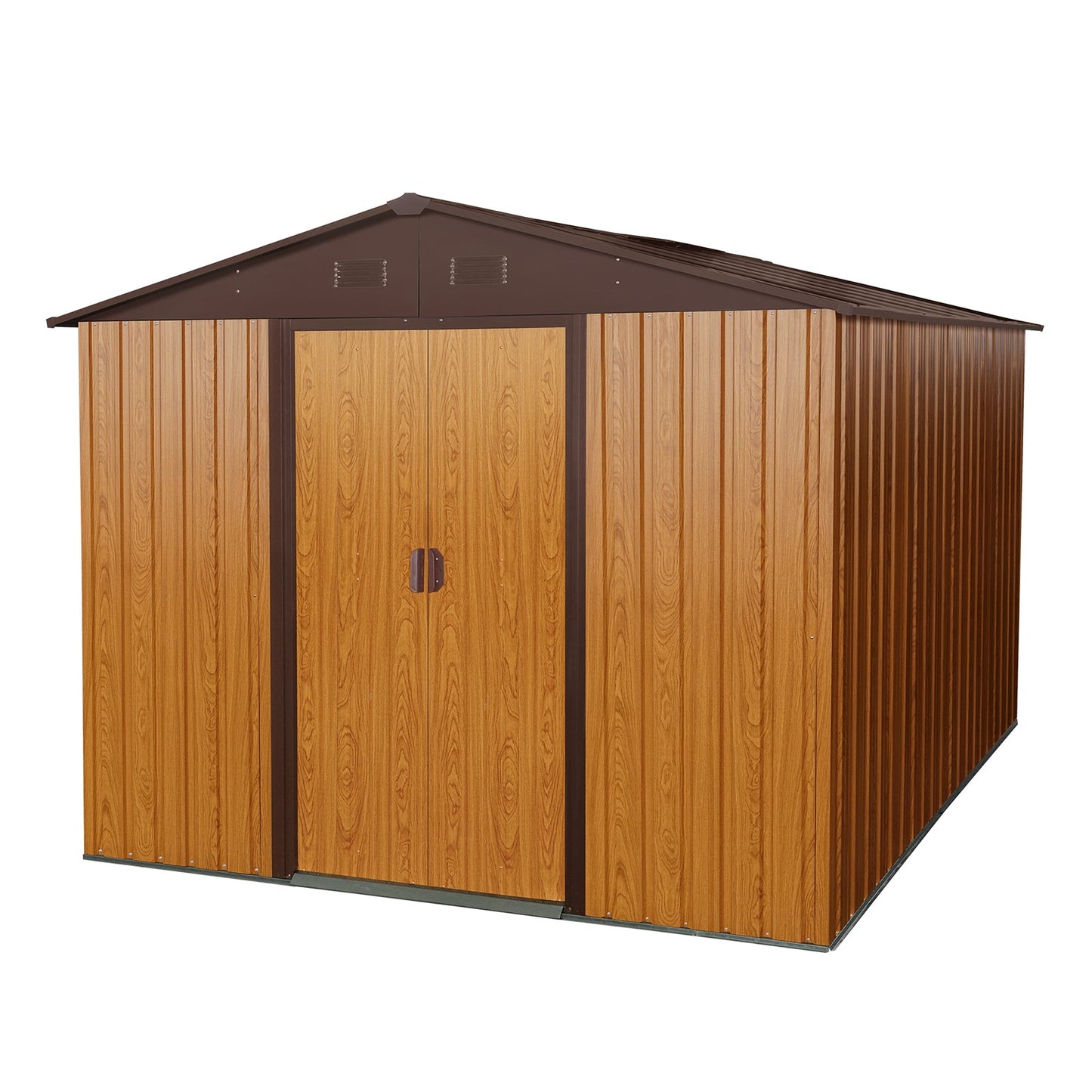 8ft x 10ft Outdoor Metal Storage Shed