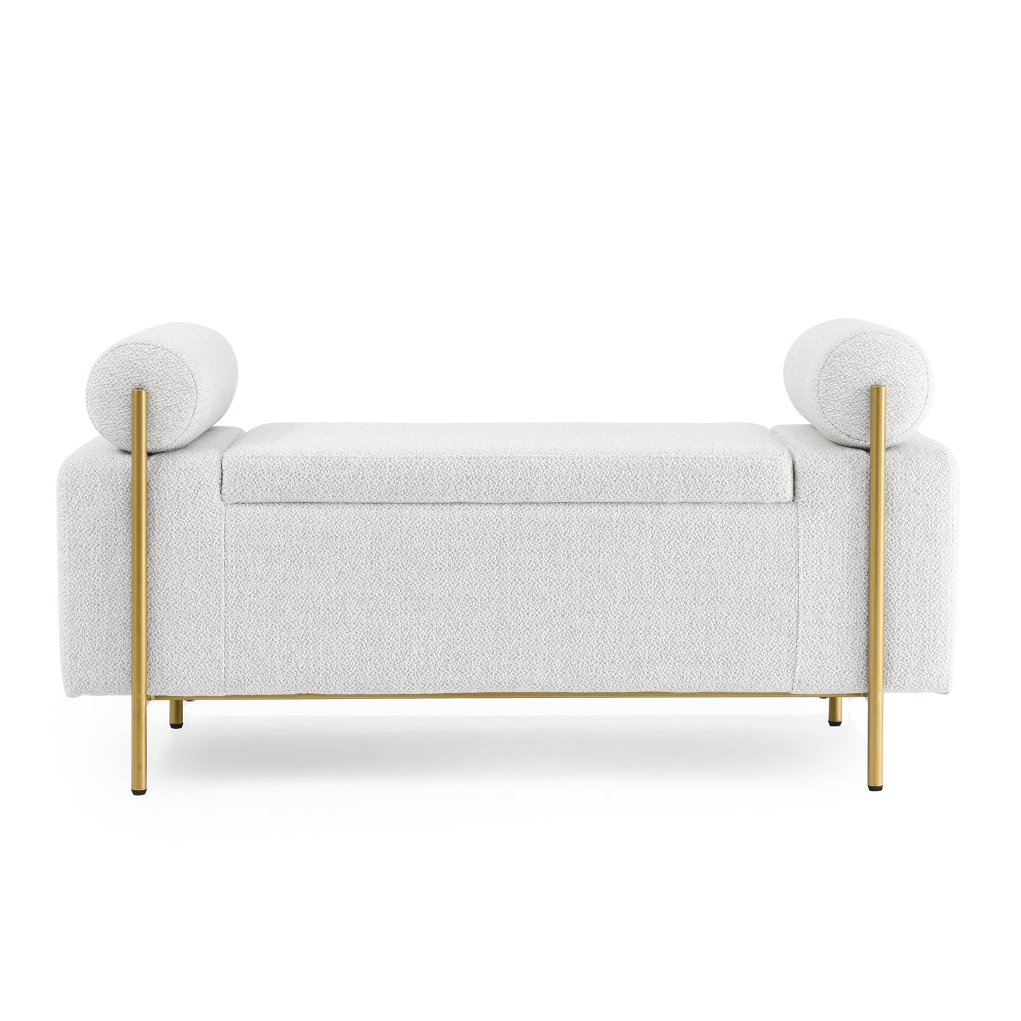 Elegant Upholstered Storage Bench