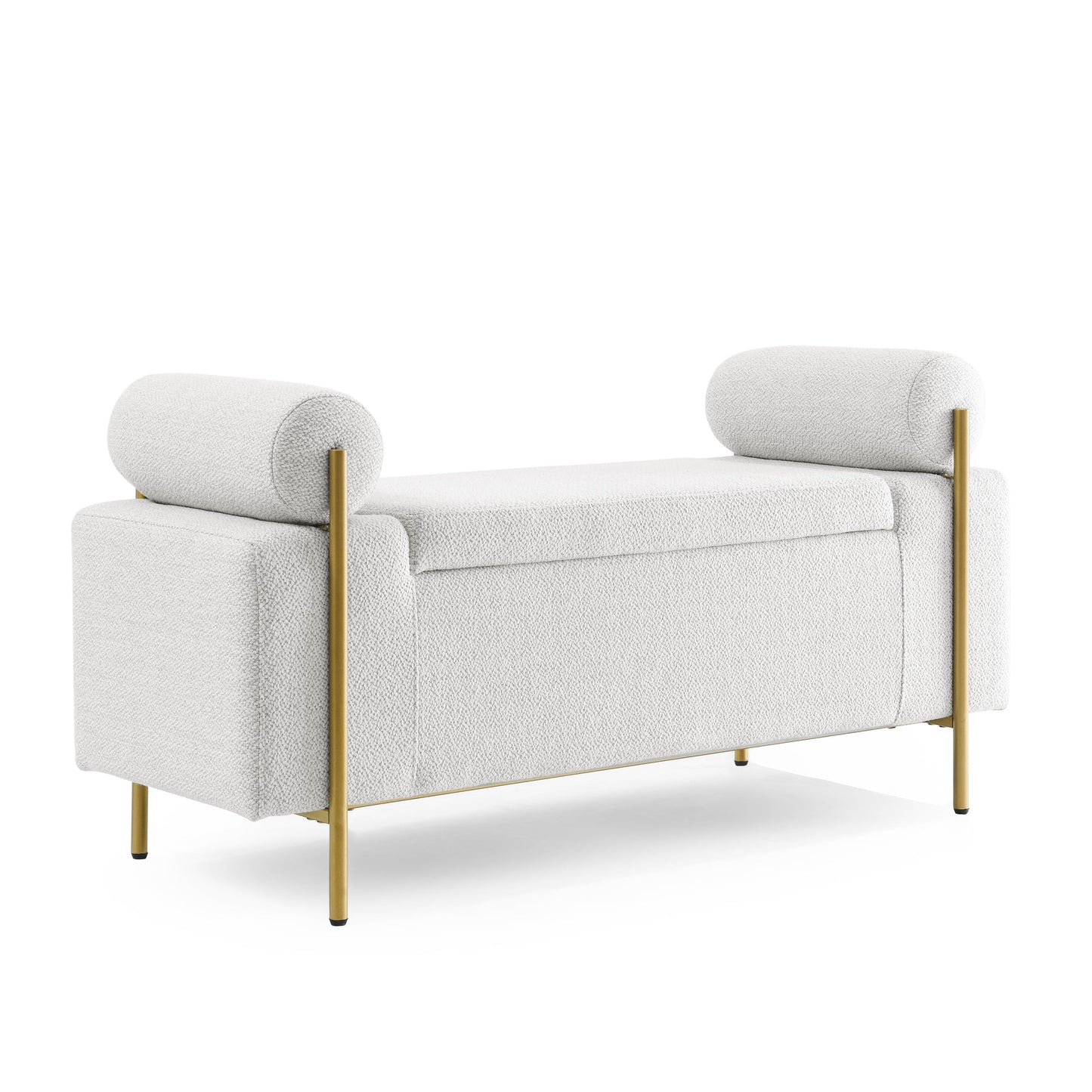 Elegant Upholstered Storage Bench