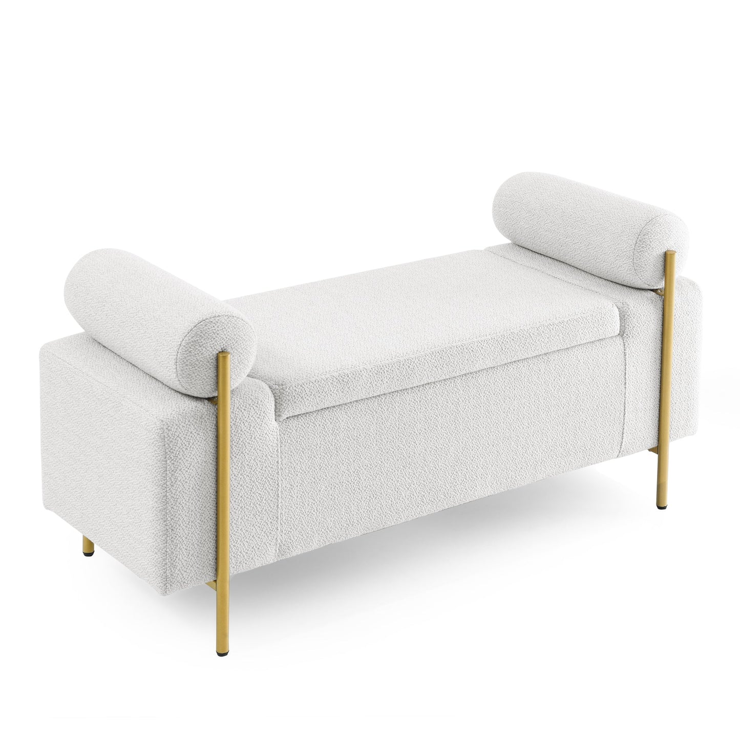 Elegant Upholstered Storage Bench
